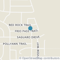 Map location of 461 Frio Pass Trail, Fort Worth, TX 76052