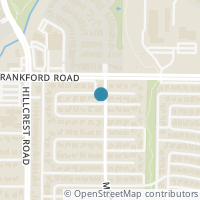 Map location of 7036 Mumford St, Dallas TX 75252