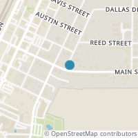 Map location of 206 Pecan Street, Roanoke, TX 76262