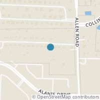 Map location of 922 Twin Oaks Dr, Wylie TX 75098