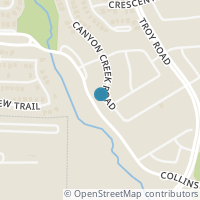 Map location of 1514 Canyon Creek Rd, Wylie TX 75098