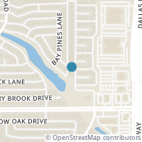 Map location of 18407 Gibbons Drive, Dallas, TX 75287