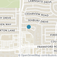 Map location of 18240 Midway Road #1503, Dallas, TX 75287