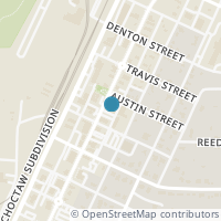 Map location of 0 Rusk, Roanoke, TX 76262