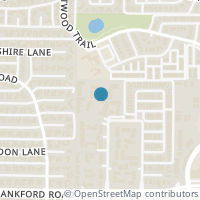Map location of 18333 Roehampton Drive #721, Dallas, TX 75252