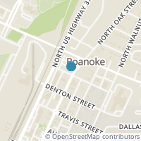 Map location of 601 N Oak Street #203, Roanoke, TX 76262