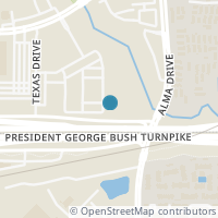 Map location of 400 Shoreline Street, Plano, TX 75075