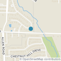 Map location of 1023 Foxwood Ln, Wylie TX 75098