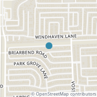 Map location of 4211 Millview Lane, Dallas, TX 75287