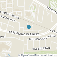 Map location of 908 Brookville Ct, Plano TX 75074