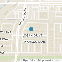 Map location of 5816 Colby Drive, Plano, TX 75094