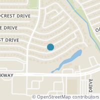 Map location of 1604 Northcrest Dr, Plano TX 75075
