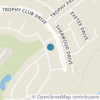 Map location of 2805 Mona Vale Road, Trophy Club, TX 76262