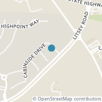 Map location of 1074 Cabinside Dr, Roanoke TX 76262