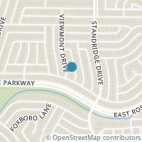 Map location of 3702 Viewmont Dr, Carrollton TX 75007