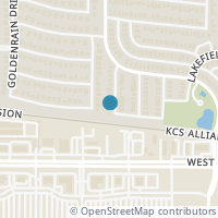 Map location of 307 Lochwood Drive, Wylie, TX 75098