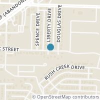 Map location of 627 Oakridge Drive, Wylie, TX 75098