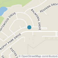 Map location of 2818 Waverley Drive, Trophy Club, TX 76262