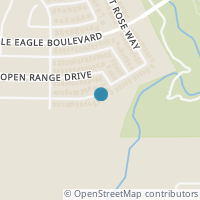 Map location of 2544 Whispering Pines Drive, Fort Worth, TX 76177