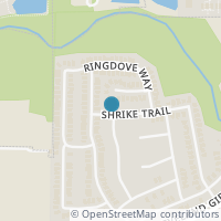 Map location of 3917 Shrike Trail, Fort Worth, TX 76262
