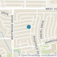 Map location of 1508 Glenwick Drive, Plano, TX 75075