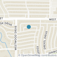 Map location of 1517 Fernwood Drive, Plano, TX 75075