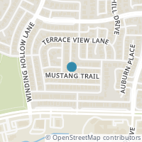 Map location of 5129 MUSTANG Trail, Plano, TX 75093