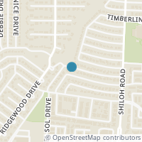 Map location of 3501 Cotillion Dr, Plano TX 75074