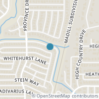 Map location of 2119 Alto Avenue, Carrollton, TX 75007