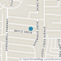 Map location of 3008 Bryce Dr, Wylie TX 75098