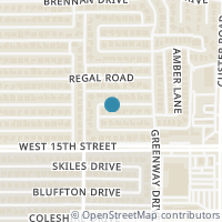 Map location of 2364 Claridge Circle, Plano, TX 75075