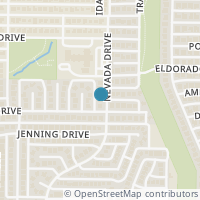 Map location of 1605 Nevada Drive, Plano, TX 75093