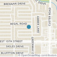 Map location of 2381 Claridge Circle, Plano, TX 75075