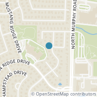 Map location of 505 Ambrose Drive, Murphy, TX 75094