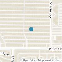 Map location of 1516 Callaway Drive, Plano, TX 75075