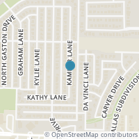 Map location of 2735 Garden Gate Lane, Wylie, TX 75098
