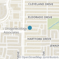Map location of 4541 Louisville Dr, Plano TX 75093