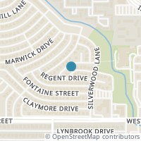 Map location of 3324 Wentworth Street, Plano, TX 75075
