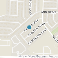 Map location of 823 Greene Way, Wylie, TX 75098
