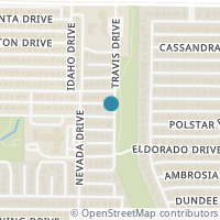 Map location of 4301 Eldorado Drive, Plano, TX 75093