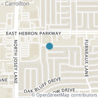 Map location of 4044 Windy Crest Circle, Carrollton, TX 75007