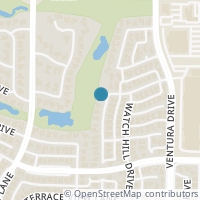 Map location of 1709 Old Course Dr, Plano TX 75093