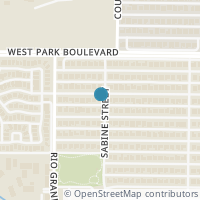 Map location of 1800 Sacramento Terrace, Plano, TX 75075