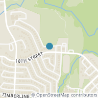 Map location of 3713 18Th St, Plano TX 75074