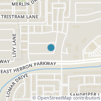 Map location of 1641 Audubon Ct, Carrollton TX 75010