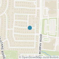 Map location of 112 Shanandoah Lane, Murphy, TX 75094