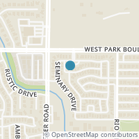 Map location of 1960 Keystone Drive, Plano, TX 75075