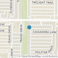 Map location of 1905 Eden Valley Lane, Plano, TX 75093