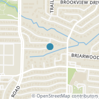 Map location of 2504 Creekcove Drive, Plano, TX 75074
