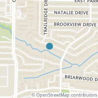 Map location of 2614 Rockbrook Dr, Plano TX 75074